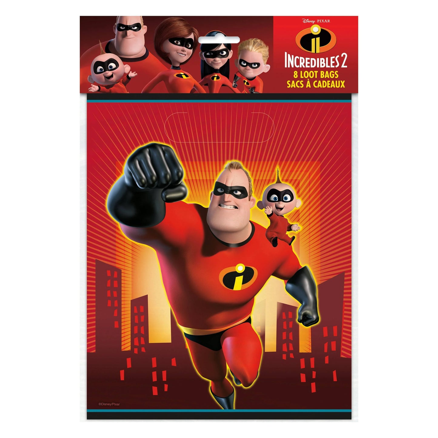 Incredibles 2 Loot Bags