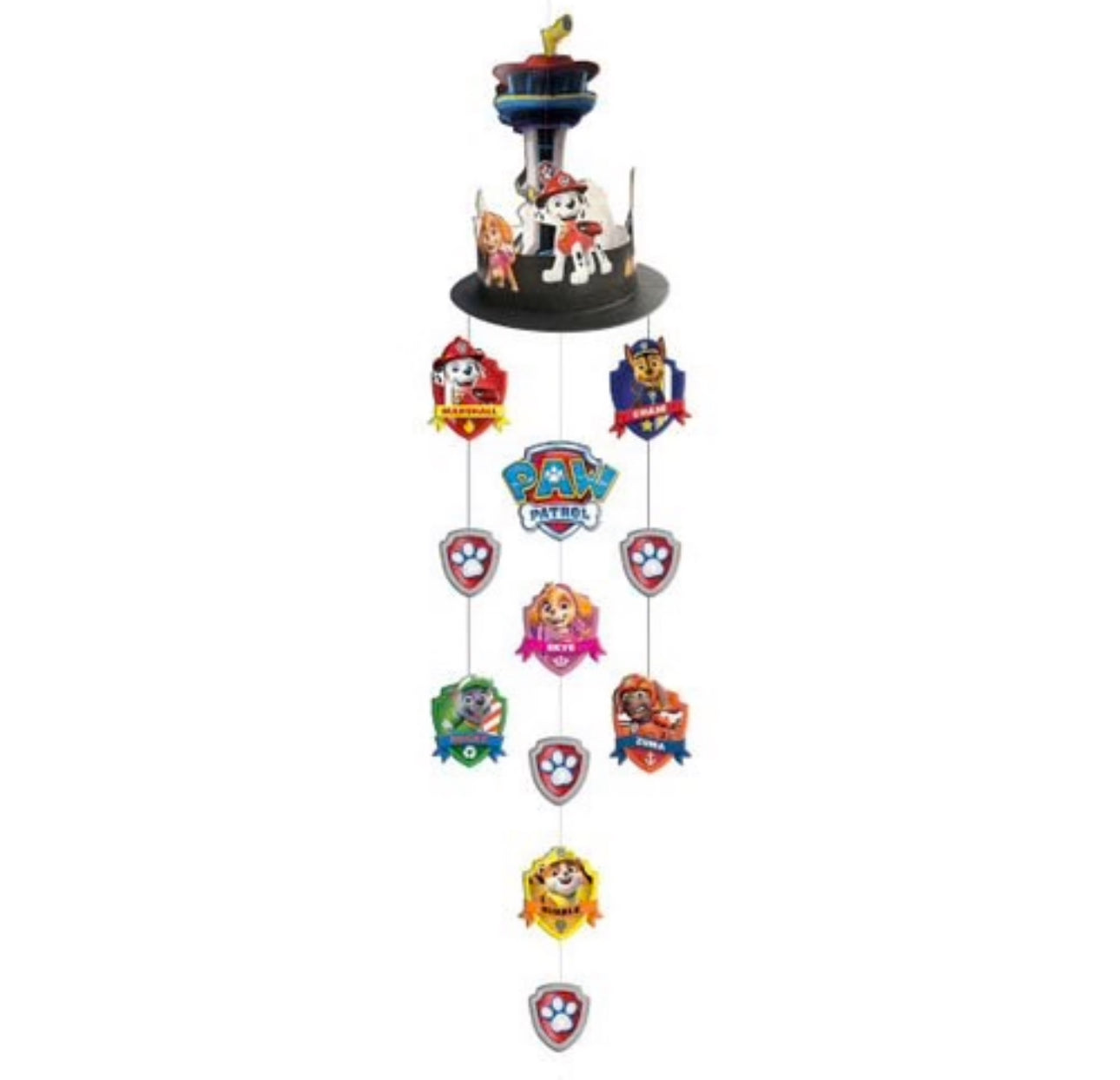 Paw Patrol Hanging String Decoration