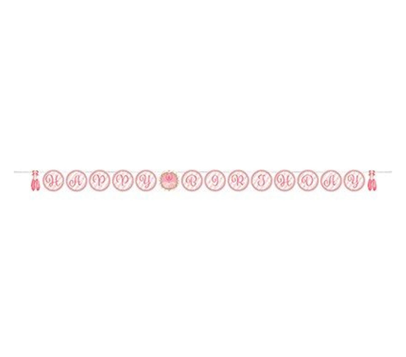 Twinkle Toes Happy Birthday Ribbon Banner