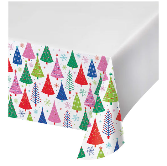 Joyful and Jolly Paper Table Cover