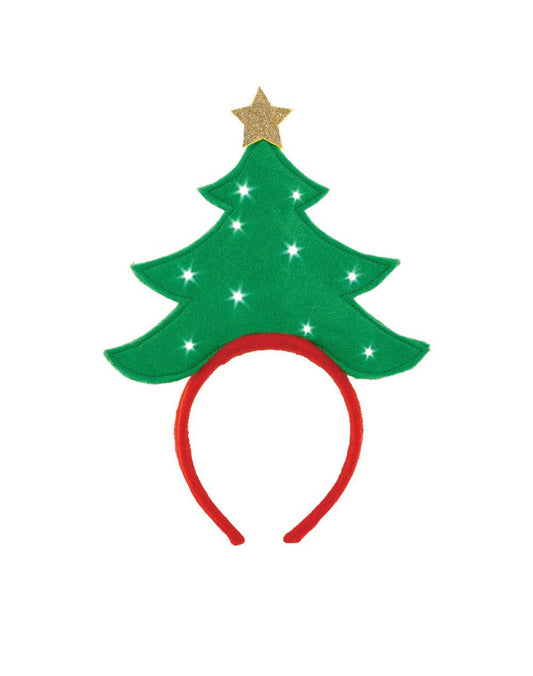 Light up Christmas Tree Headband