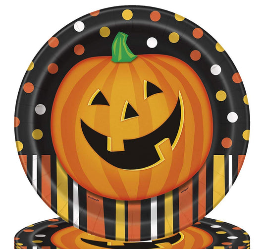 Pumpkin Round Dinner Plates