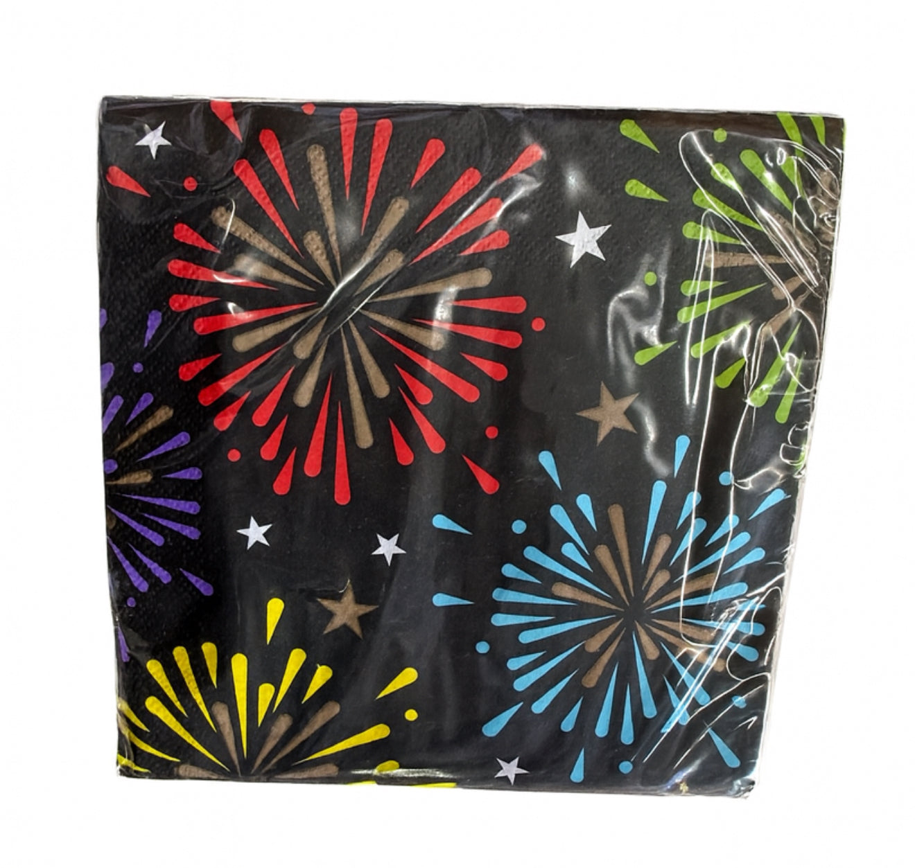 Fireworks New Year Luncheon Napkins