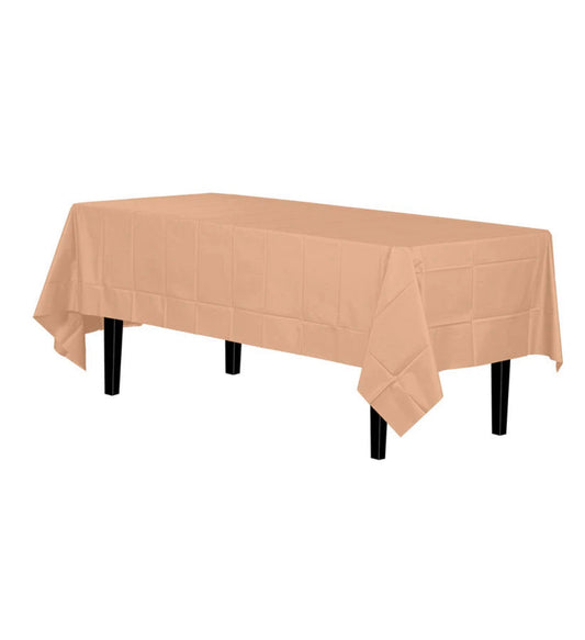 Rectangular Peach Table Cover