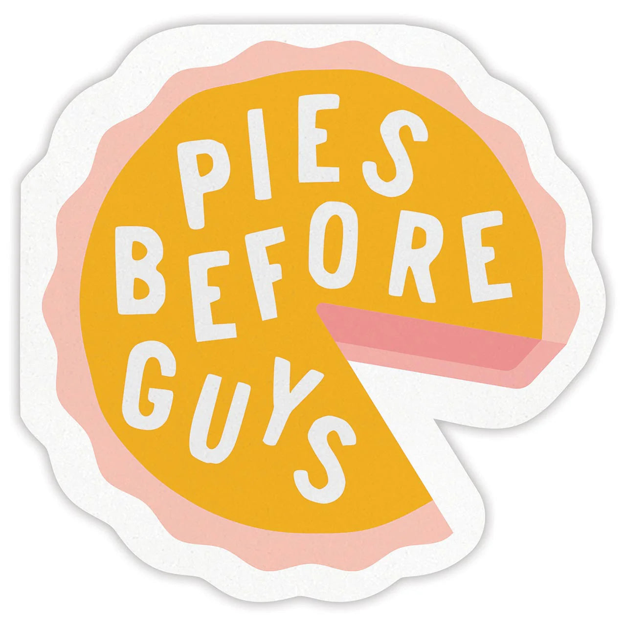 Pies Before Guys Beverage Napkins