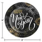 Elegant New Year Dinner Plates