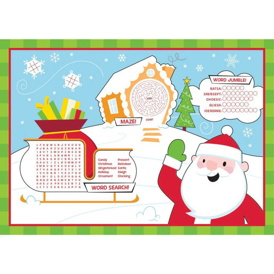 Christmas Activity Placemats