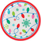 Holiday Christmas Light Dessert Plates