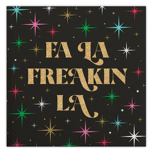 Fa La Freakin La Beverage Napkins