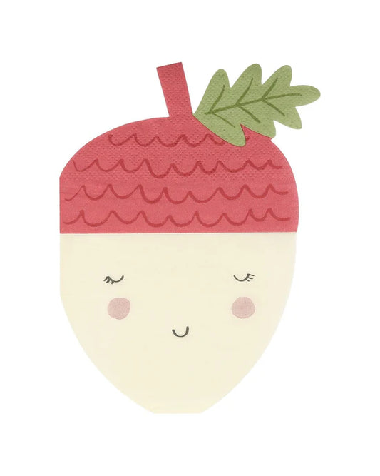 Acorn Napkins (x16)
