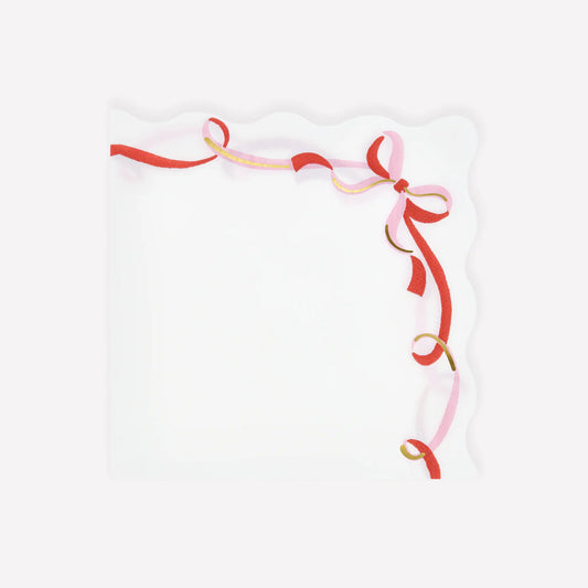 Ribbon Large Napkins (x16)