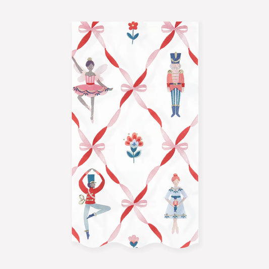 Nutcracker Ballet Guest Napkins (x16)