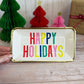 Happy Holidays Rectangular Plates
