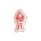 Believe 9” Shaped Santa Plate