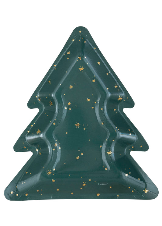 Christmas Tree Paper Plates