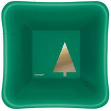 Christmas Foil Stamped Square App Plates