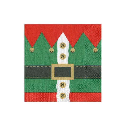 Elf Costume Beverage Napkins