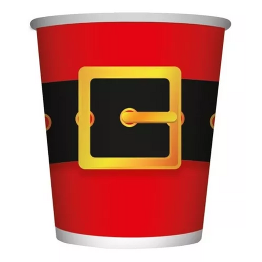Santa’s Suit Paper Cups