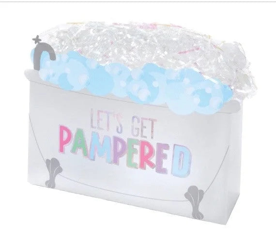 Spa Party “Lets Get Pampered” Favor Boxes