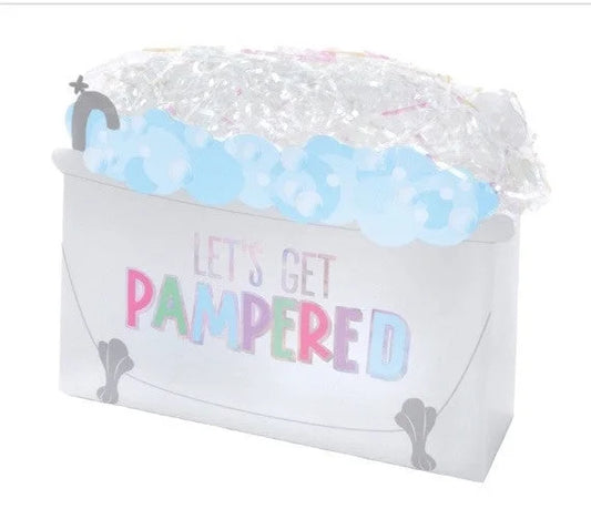 Spa Party “Lets Get Pampered” Favor Boxes