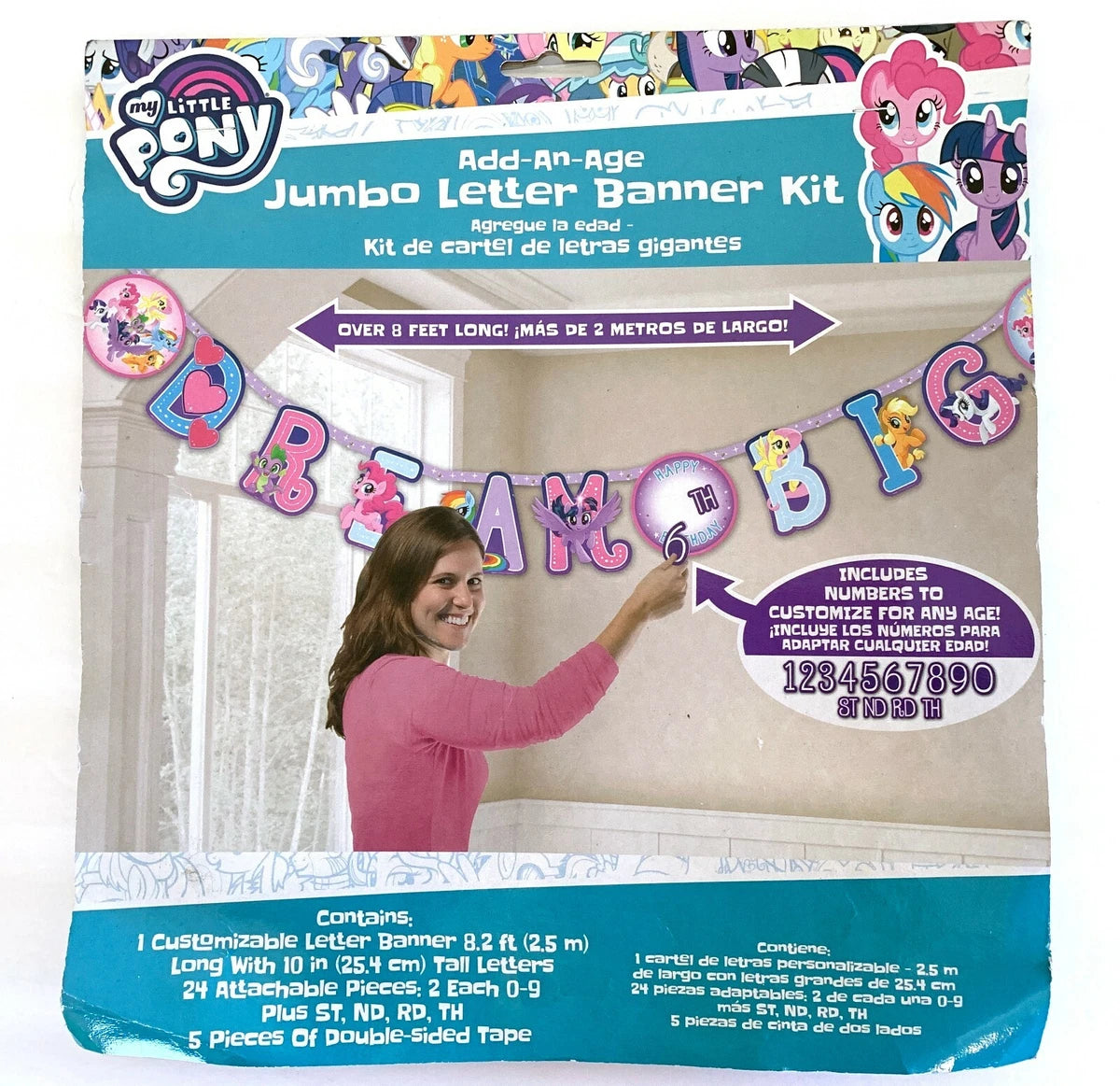 My Little Pony Jumbo Letter Banner Kit