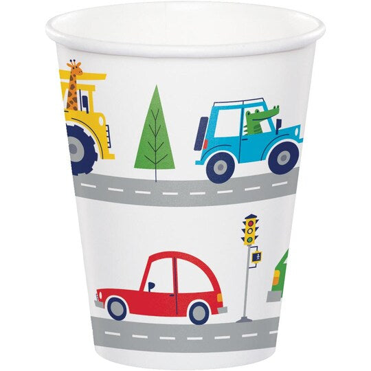 Transportation Time Paper Cups