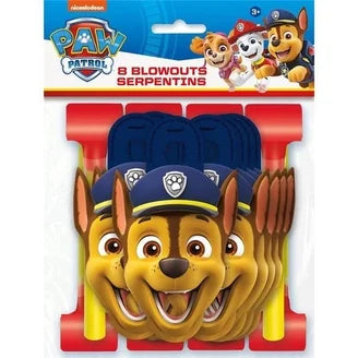 Paw Patrol Party Blowouts