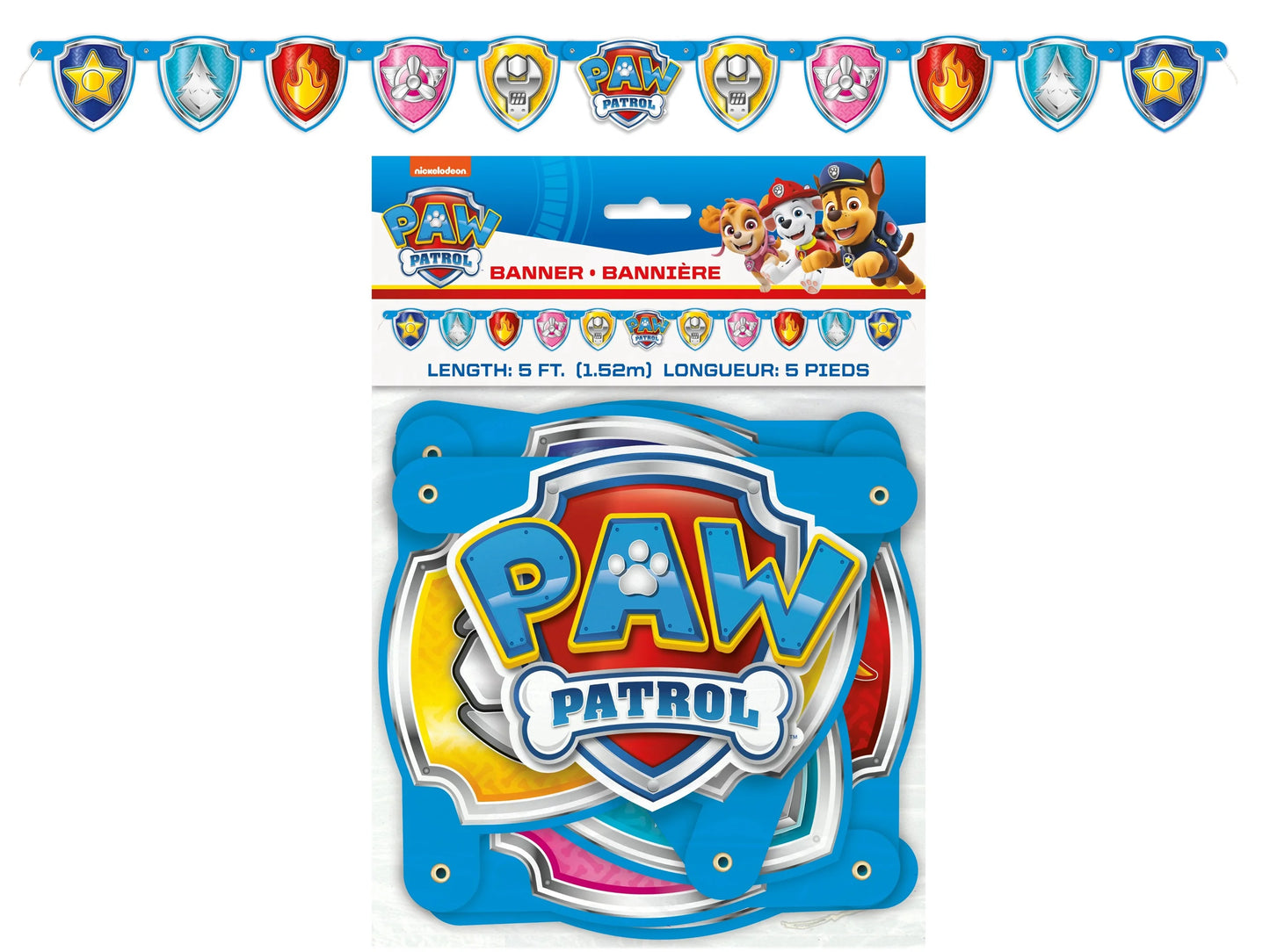 Paw Patrol Large Jointed Banner