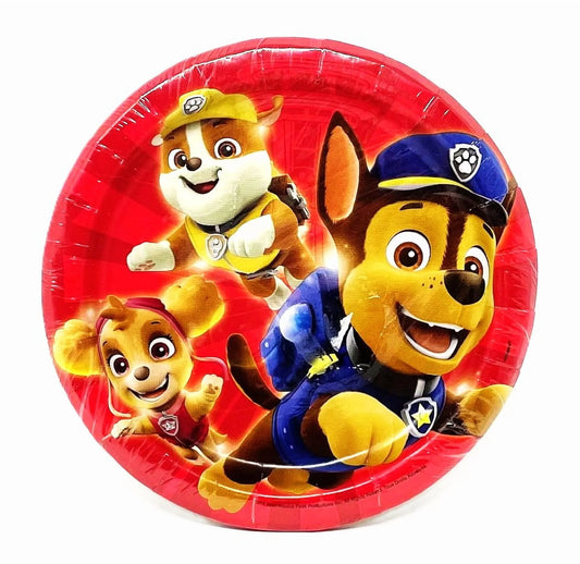 Paw Patrol Dessert Plates