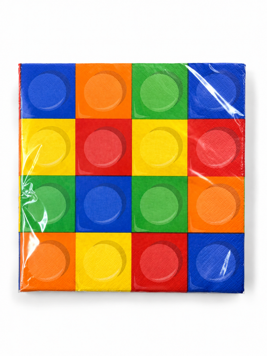Lego/ Block Party Luncheon Napkins