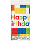 Lego/ Block Party Happy Birthday Plastic Cover