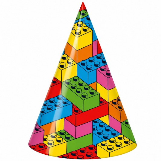 Lego/ Block Party Party Hats