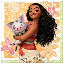 Moana Beverage Napkins