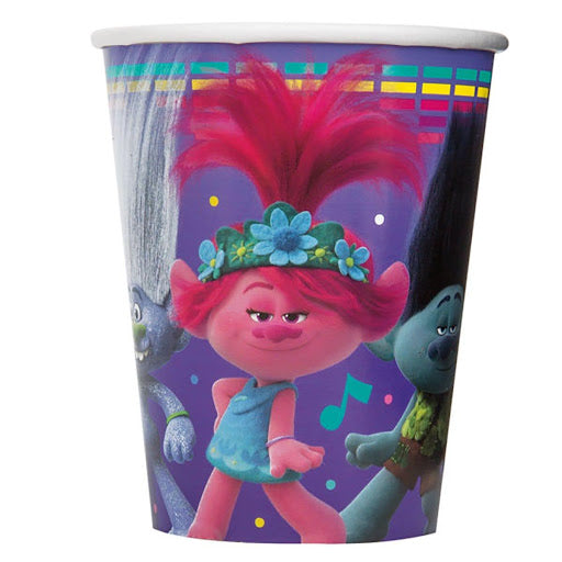 Trolls World Tour Paper Cups