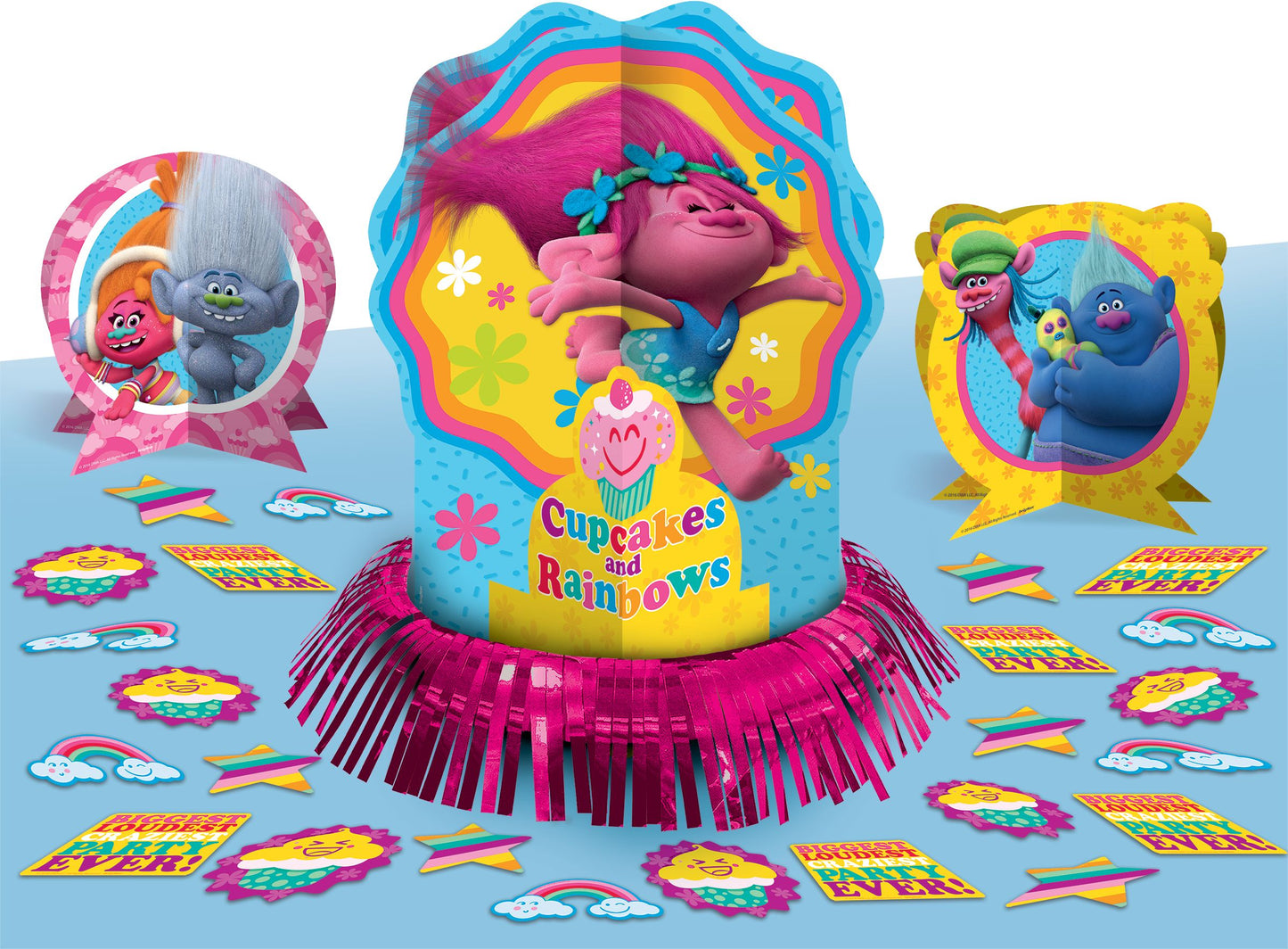 Trolls Table Decorating Kit