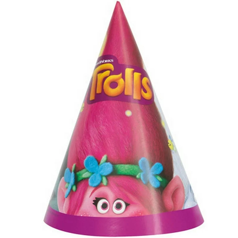 Trolls Party Hats