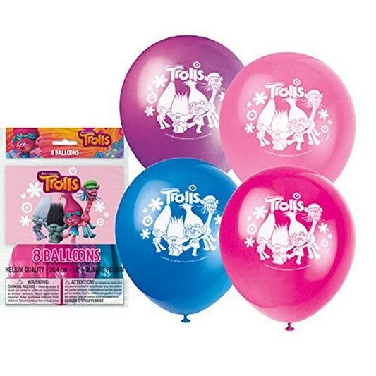 Trolls Latex Balloons