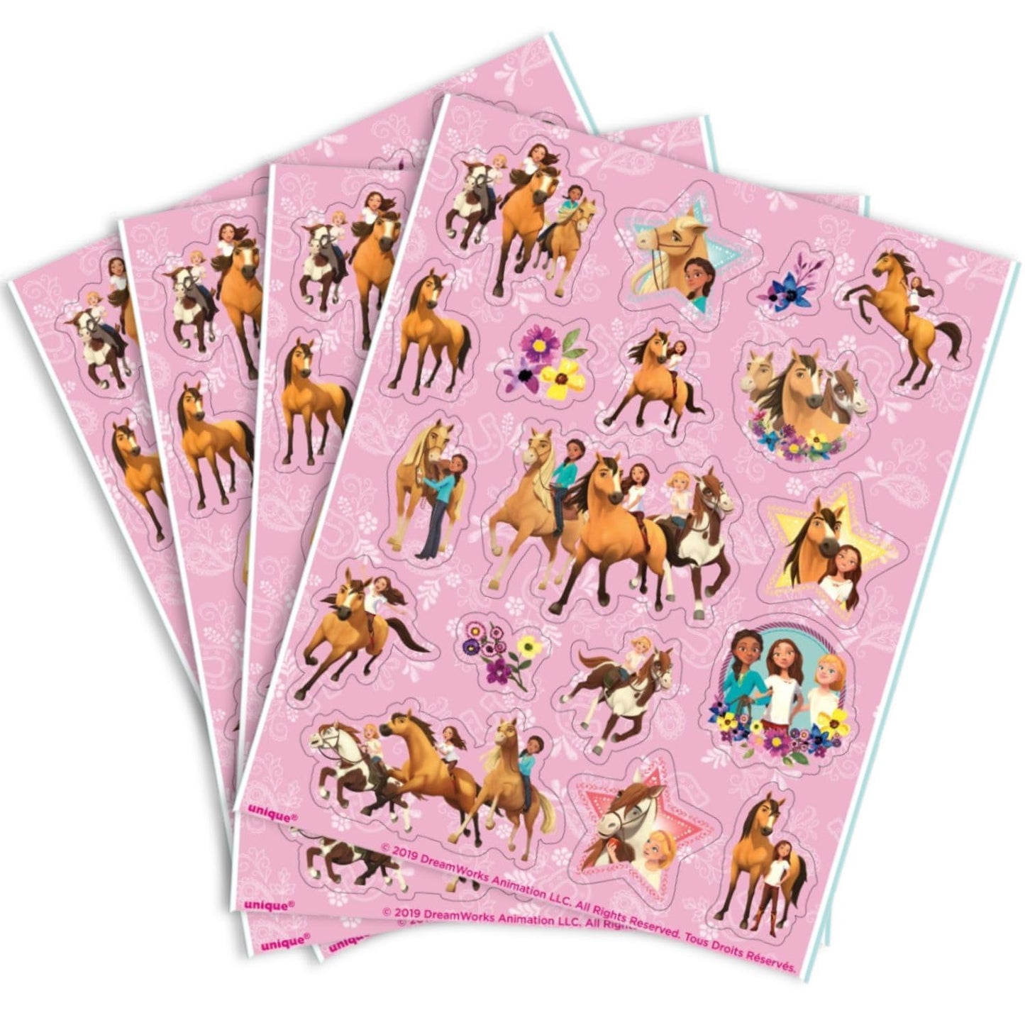 Spirit Riding Free Stickers