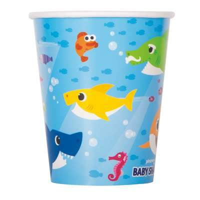 Baby Shark Paper Cups