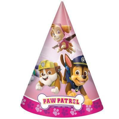 Paw Patrol Girl Party Hats