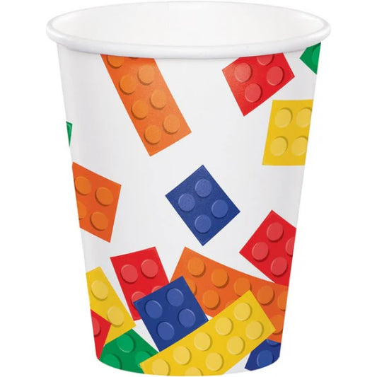 Lego/ Block Party Paper Cups