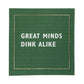 Pickleball Sayings Paper Cocktail Napkins Set