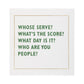 Pickleball Sayings Paper Cocktail Napkins Set