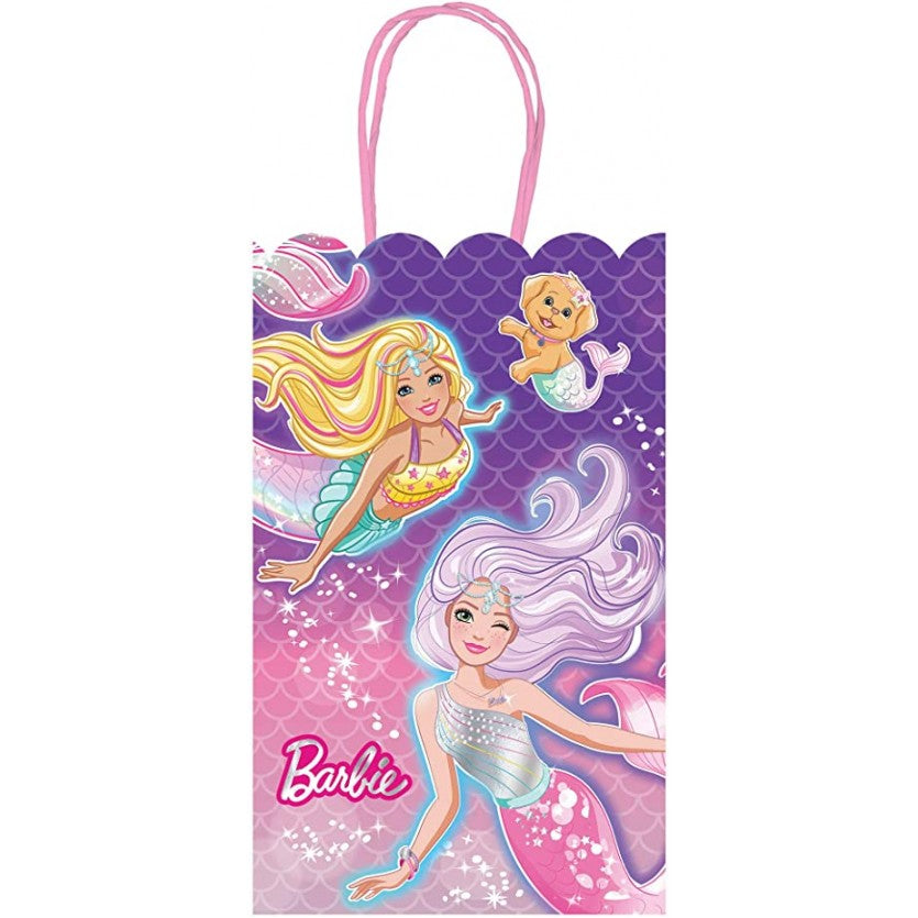 Barbie Mermaid Kraft Bags