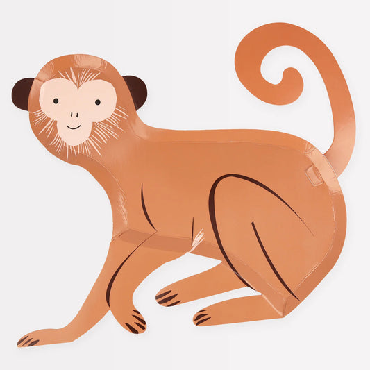 Monkey Plates (x8)