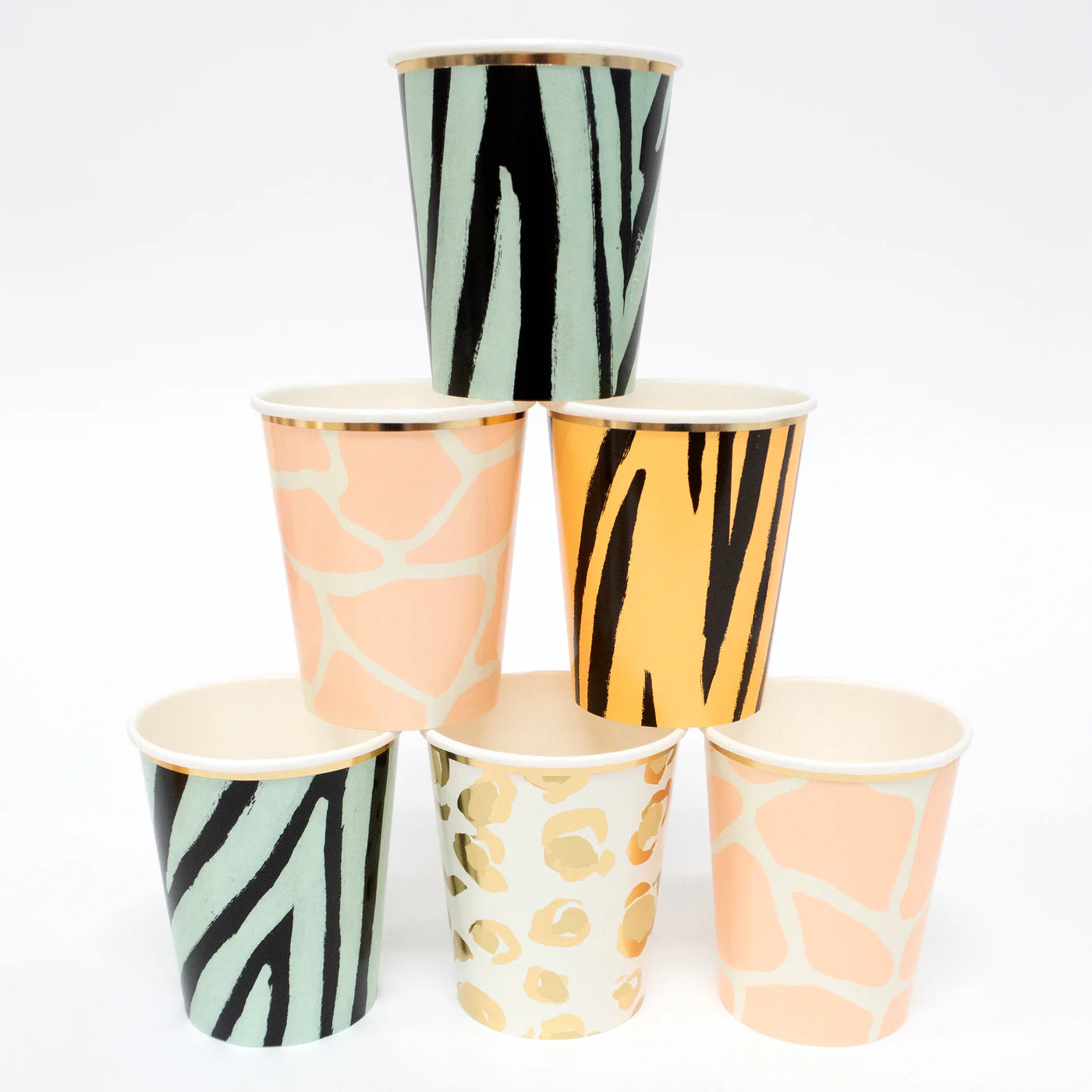 Safari Animal Print Party Cups (x16)