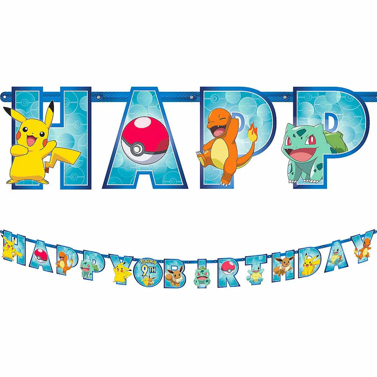 Pokémon Jumbo Happy Birthday Banner Kit