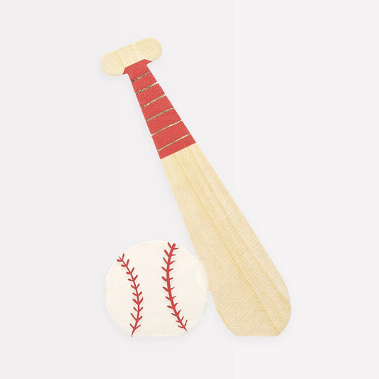 Baseball Napkins (x16)