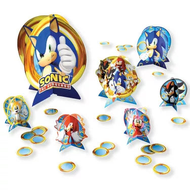 Sonic the Hedgehog Cardstock Table Decorating Kit