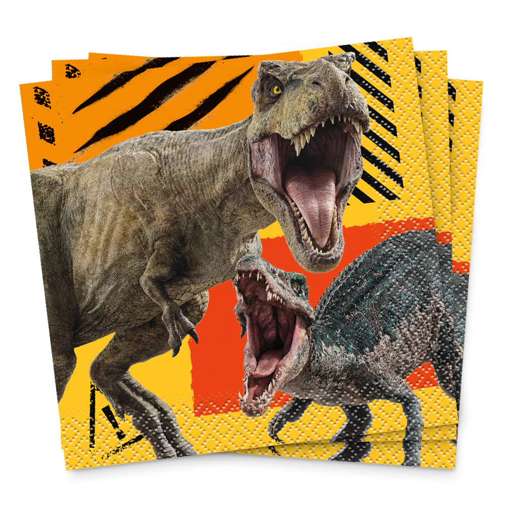 Jurassic World 3 Beverage Napkins